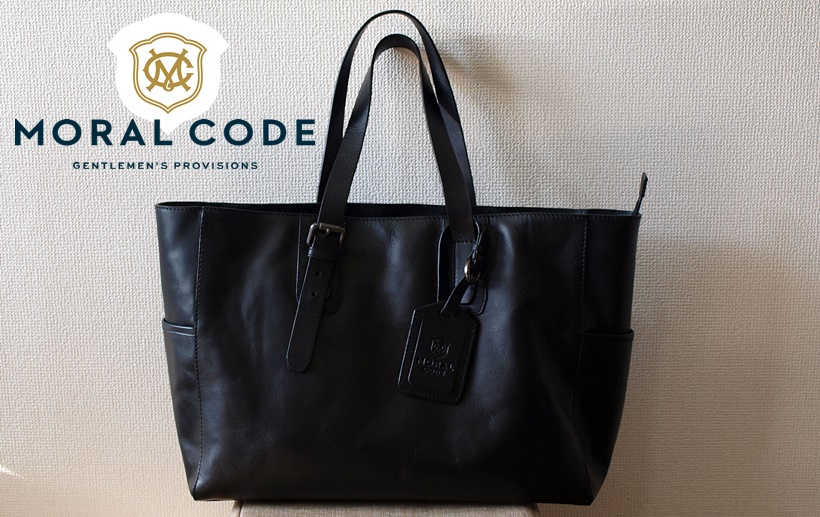 MORAL CODE モラルコード　バッグ Moral Code(モラルコード)のビジネストートバッグクロスビーと